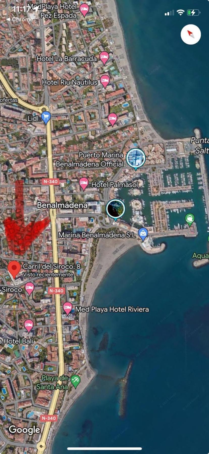 Benalmadena Playa, 3 Dormitorios Eksteriør billede